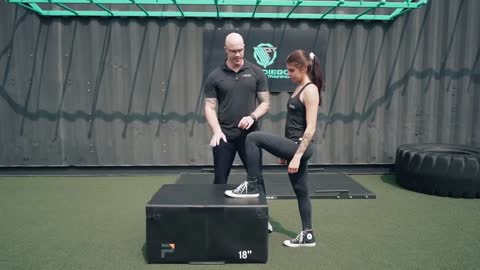 The step-up is a great way to build your booty.