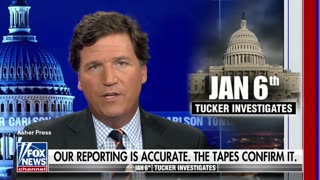 Chuck Schumer Demands Tucker Carlson Get Censored! Tucker: "J6 Videos a Threat to Schumer Lies."