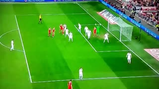Gareth Bale scored a bullet like goal yesterday.