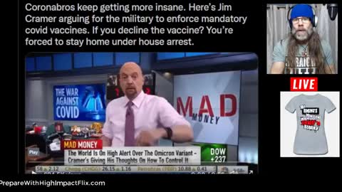 Holy Cow! NBC & Jim Cramer's Message to Normal People YOU ARE PSYCHOTIC!