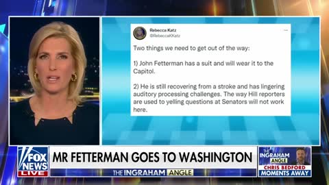 Ingraham: Mr. Fetterman goes to Washington