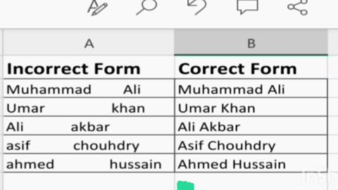 How to remove space between words in a cell