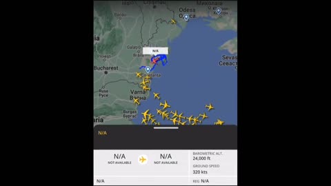 About the activity of NATO aviation off the coast of Crimea
