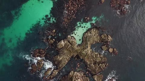 U.K. Coastline By Drone