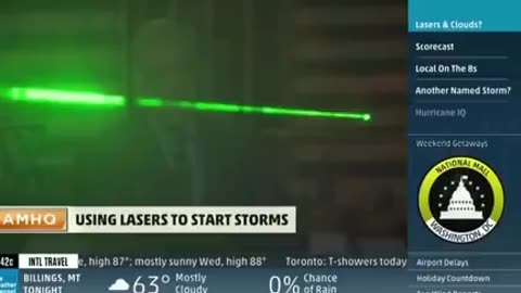 Explanation of LASER "HARRP" To start storms BRAGGING