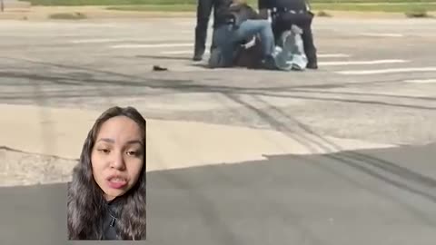 Cop hits gun-wielding woman with police car