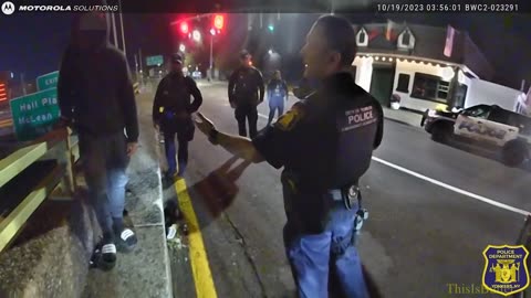 Bodycam shows Yonkers officer grabbing man who tried to jump onto the highway