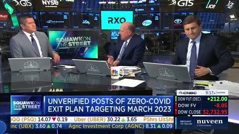 CNBC's Jim Cramer says the US needs a Covid "propagandist."