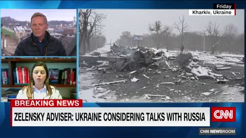 See how Russian state TV is covering the war in Ukraine