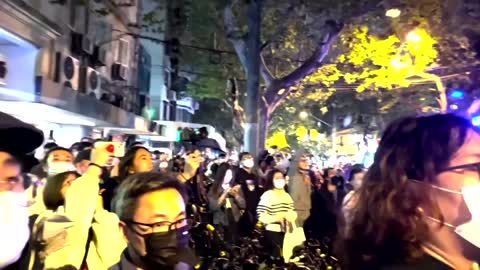 Clashes in Shanghai as COVID protests flare across China