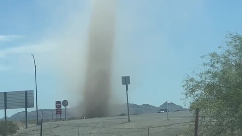 Dust Devil in Vicksburg, Arizona