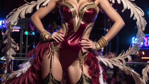 POSH - Las Vegas Showgirls Cosplay (AI Lookbook) 4K