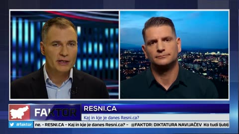 FAKTOR #928: RESNI.CA (Zoran STEVANOVIĆ) TV3 Slovenija