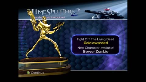 Timesplitters 2 Fight Off The Living Dead Gold