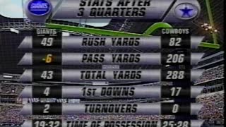 1996-09-08 New York Giants vs Dallas Cowboys