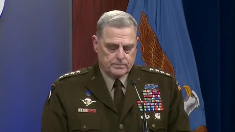 Woke General Milley Says There Was Nothing Anyone Saw To Predict Afghanistan Collapse In 11 Days