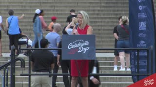 Patriot Mobile CCO Leigh Wambsganss Speaks at National Celebrate Life Day Rally