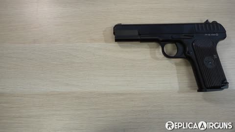 KWC Model TT-33 CO2 SAO Non-Blowback BB Pistol Table Top Review