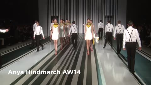 Anya Hindmarch London Fashion Week show Anya Hindmarch AW14 Collection