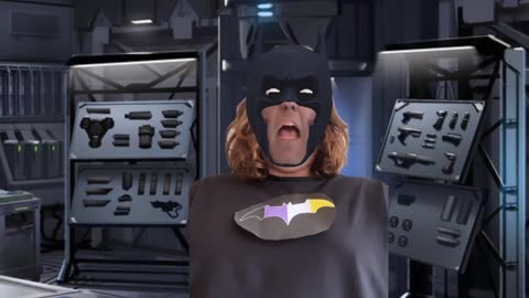 Non-Binary Batman Arkham Asylum Education #reaction #comedy #tiktok #funny #viral #batman #chatgpt