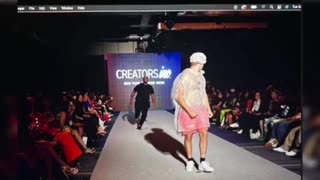 Prank at a Fashion Show