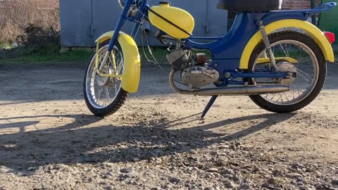 RESTORATION: Complete restoration of a 45-year-old motorcycle, Riga 12