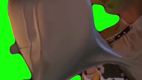 The Mask Heartbeat / Jaw Drop TikTok Meme Template Green Screen