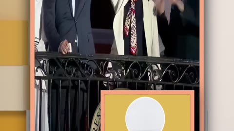 Joe Biden, Raises Kamala's Hand Amid Independence Day Fireworks