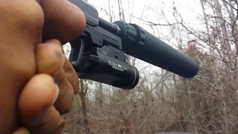 HK USP 9MM Tactical Suppressed - Thompson SG Suppressor