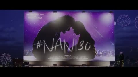 Nani 30 Glimpse | NANI | Mrunal Thakur | Shouryuv | Hesham Abdul Wahab | Vyra Entertainments