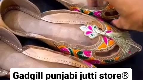 new Punjabi jutti