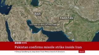 Pakistan launches retaliatory strikes into Iran | BBC News