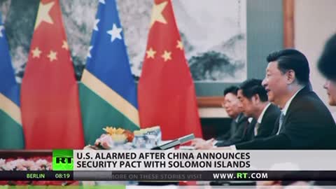 WATCH: China and Solomon Islands Reach Security Deal | US Pissed