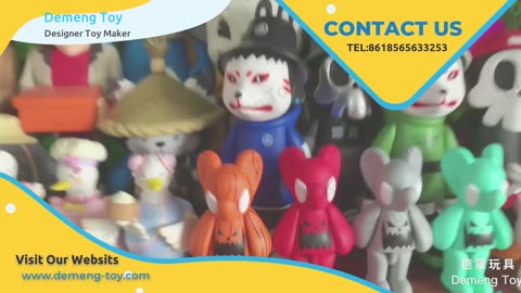 From concept to creation, witness the making of art toys! #toyfactory #custom