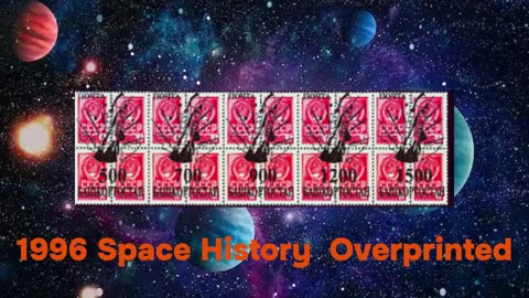 Astronomy and Space Stamps - Adjara (Georgia)