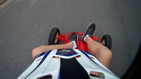 ELECTRIC GO KART FIRST RIDE , DID NOT GO AS PLANNED !!!