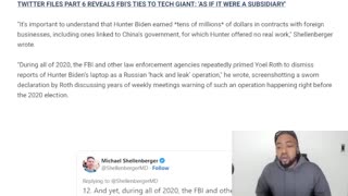 TWITTER FILES PART 7 EXPOSES FBI BRAINWASHING YOEL ROTH TO ORCHESTRATE AN ELECTION COUP