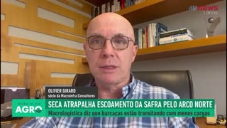 Seca atrapalha escoamento da Safra pelo Arco Norte