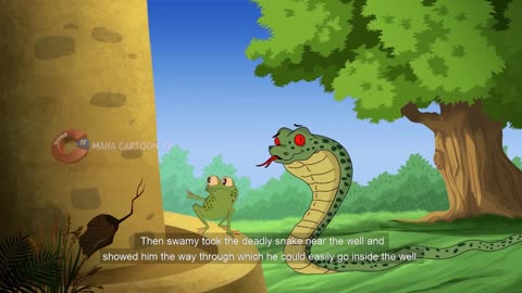 Frog and the Snake | Panchatantra story