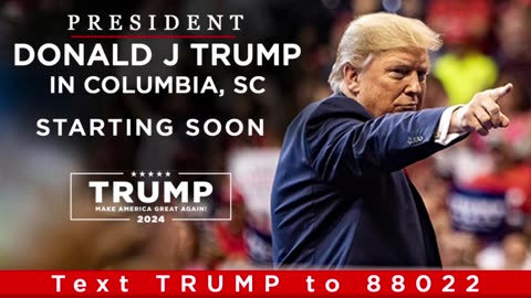 LIVE President Donald J. Trump in Columbia, SC