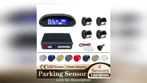 Best Parking Sensor Kit Car Parktronic LCD Display Backli