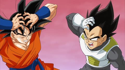 Goku and Vegeta Fight with Whis