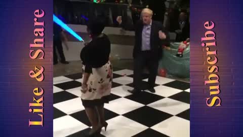 Boris Johnson dancing in Leaked video at Downing Street Christmas Party #shorts