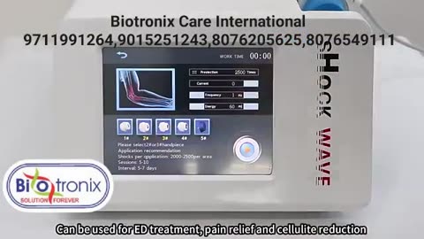 Biotronix Solution Forever® Focused Pain Relief Equipment Extracorporeal