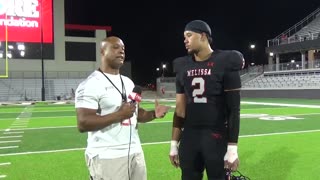 Melissa DE Nigel Smith and RB "Peanut" talk about their great defense in their 50-14 win vs Argyle.
