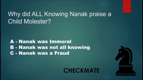 Immoral Nanak praised a Child molester EXPOSED