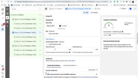 How To Generate Income Online Using Facebook Ads | Video #43 Set Min & Max Spend