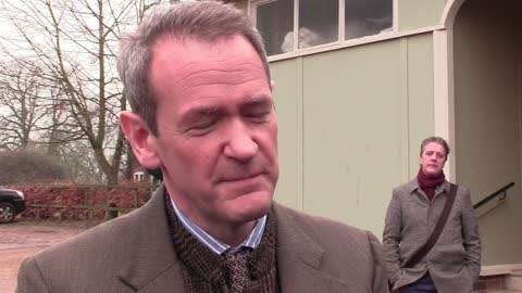 Alexander Armstrong gives talk to queen at WI meeting