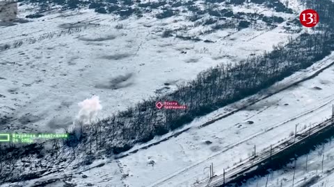 Ukrainian army’s infantry attack Russians - a close-range battle takes place