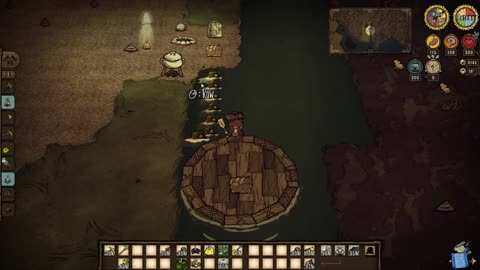 Dont Starve Together - How to Push Bull Kelp into one spot